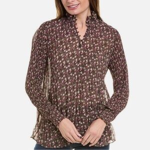 CAbi Knife Pleat Blouse Style # 3952